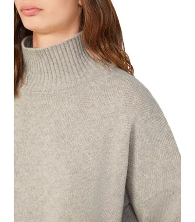 Weekend Max Mara Borgia Beige Turtleneck Sweater In Neutral