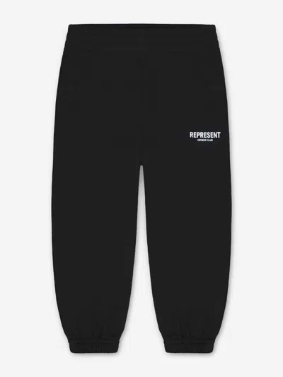 Represent Kids Mini Owners Club Sweatpants In Black