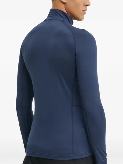 Rossignol Classique Half-zip Base Layer In Blue