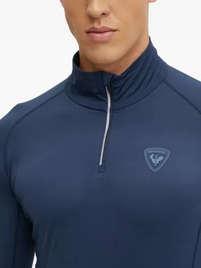 Rossignol Classique Half-zip Base Layer In Blue