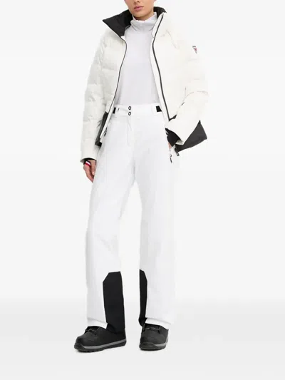 Rossignol Strawpile Button-fastening Ski Pants In White