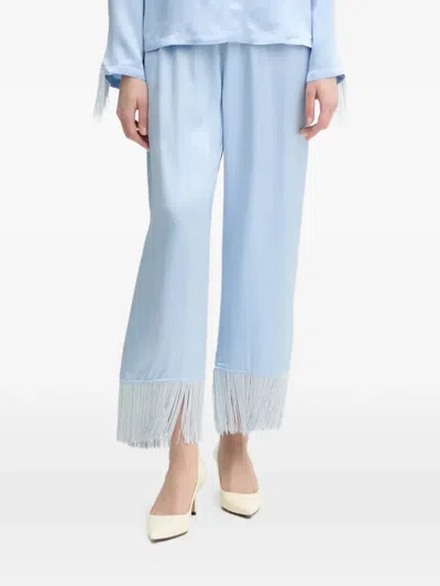 Sleeper Fringed Pajamas In Blue