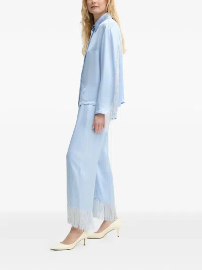 Sleeper Fringed Pajamas In Blue