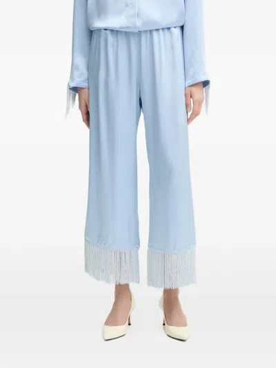 Sleeper Fringed Pajamas In Blue