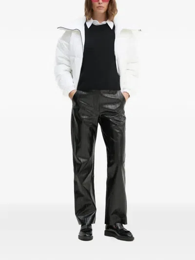 Save The Duck Zip-fastening Puffer Jacket In White