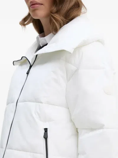 Save The Duck Zip-fastening Puffer Jacket In White