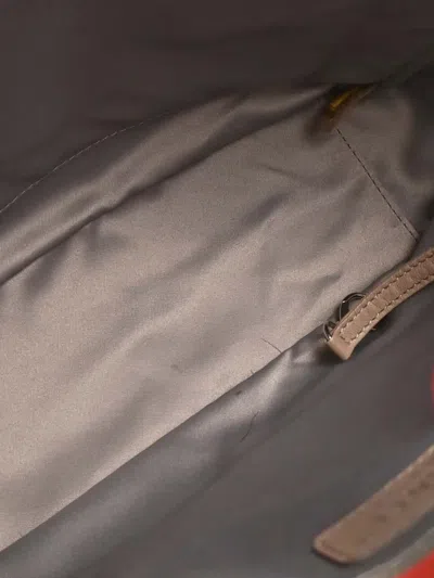 Pre-owned Chanel 2011 Quilted Chain Petite Tote Bag In Red