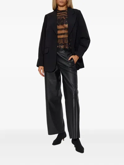 Allsaints Ash Trousers In Black