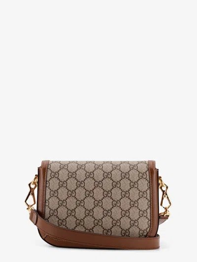 Gucci "horsebit 1955" Crossbody Bag In Multi