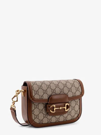 Gucci "horsebit 1955" Crossbody Bag In Multi