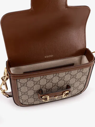Gucci "horsebit 1955" Crossbody Bag In Multi