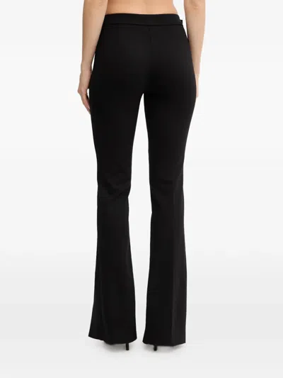 Versace Jeans Couture Buckle-detailed Trousers In Black