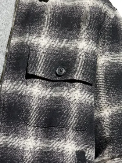 BAYO 格纹拉链夹克式衬衫