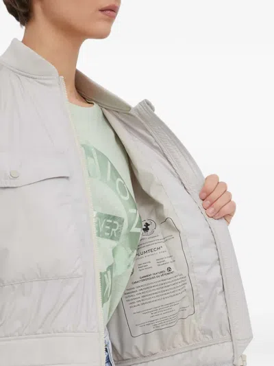 Save The Duck Chest-pockets Zip-fastening Jacket In Gray