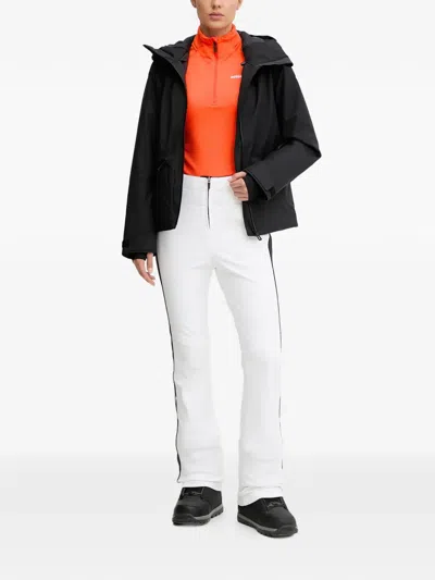 Rossignol Blackside Zip-up Long-sleeved Sweatshirt In Orange