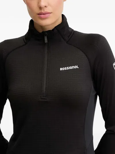 Rossignol Blackside Zip-fastening Ski Top In Black