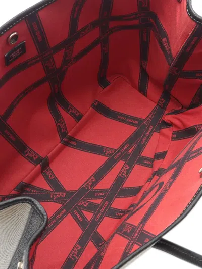 Pre-owned Hermes 2010-2025 Toile And Negonda Garden Party 36 Tote Bag In Brown