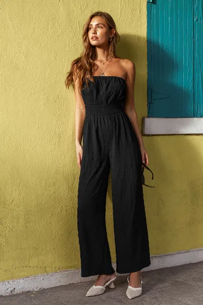 Cupshe Bahamas State Of Mind Sunset Over The Cays Jumpsuit In Black