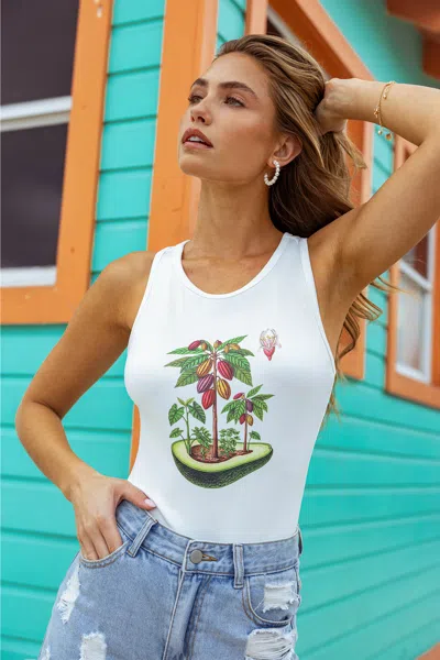 Cupshe Bahamas State Of Mind Slice Of Paradise Tank Top In Multi