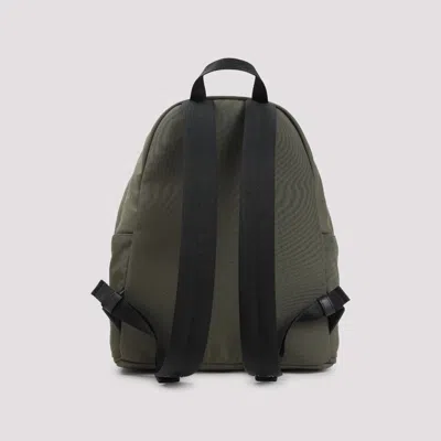 Moncler Pierrick Backpack Adjustable Straps Top Handle In Green