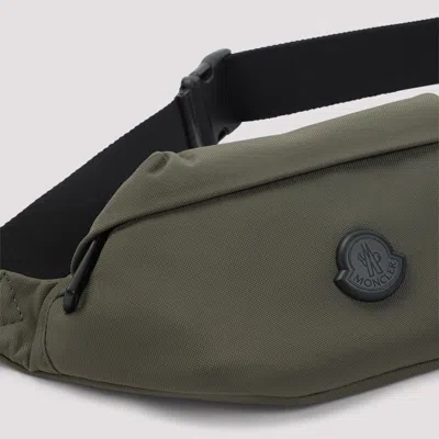 Moncler Durance Small Belt Bag Adjustable Strap In Green