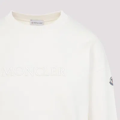 Moncler Sweatshirt In Neutral