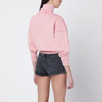 Isabel Marant Étoile Isabel Marant Etoile Pink Ross Cotton Sweatshirt In Pink