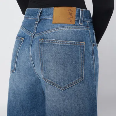 Haikure Blue Becky Bermuda Shorts In Animal Print