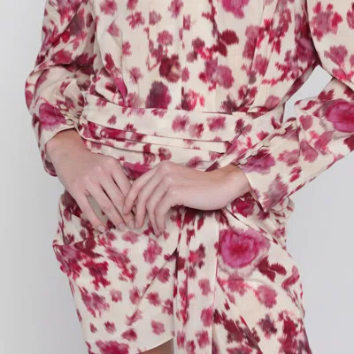 Isabel Marant Top With Multicolour Print In Red