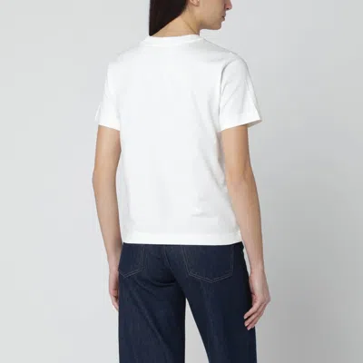 Burberry Equestrian Knight Design Cotton T-shirt In Animal Print