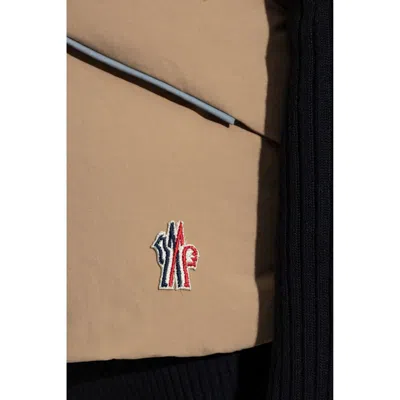Moncler Sleeveless Hooded Down Jacket In Gold