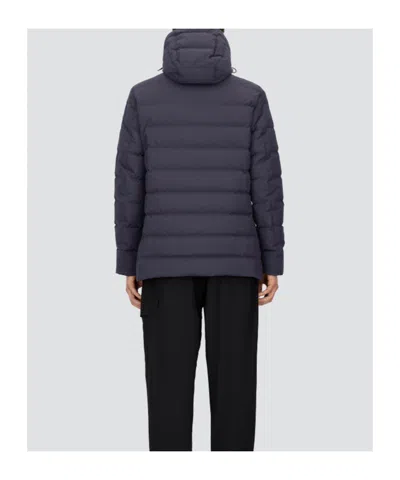 Herno Jacket In 2-layer Windstopper In Blue