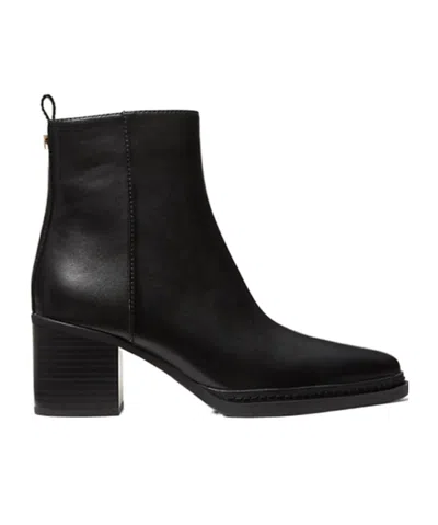 Michael Kors Michael  Lex Heeled Ankle Boots In Black