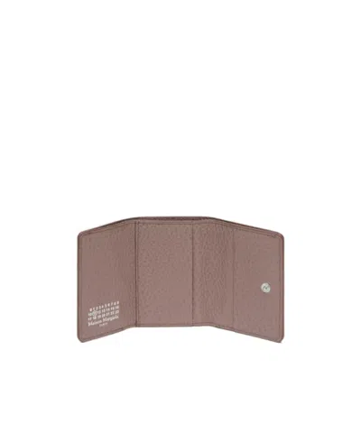 Maison Margiela Four Stitches Pocket Wallet In Brown