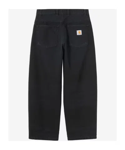 Carhartt Wip Brandon Wide-leg Jeans In Black