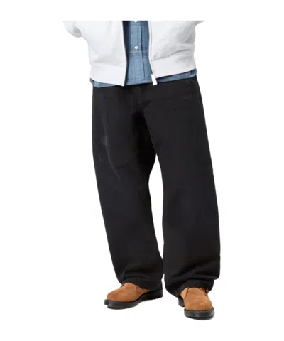 Carhartt Wip Brandon Wide-leg Jeans In Black