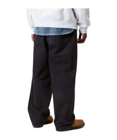 Carhartt Wip Brandon Wide-leg Jeans In Black