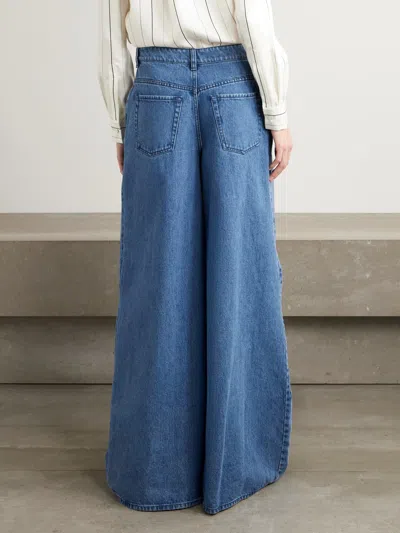 Gabriela Hearst Belt Loop Jeans In Blue