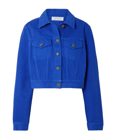 Gabriela Hearst Long-sleeved Denim Jacket In Blue