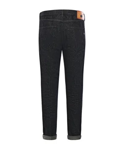 Dondup Belt-loop Jeans In Black