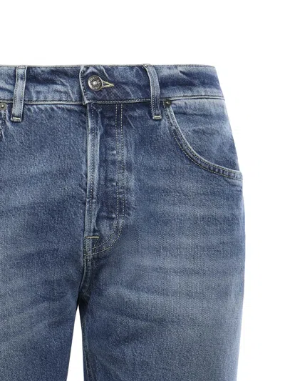 Dondup Belt-loop Jeans In Blue
