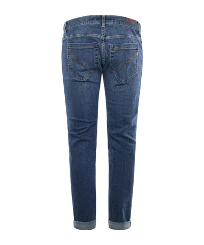 Dondup Cotton Trousers In Blue