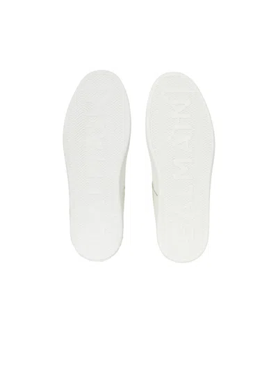 Balmain B-court Trainers In White