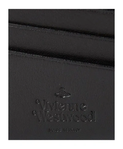Vivienne Westwood Tartan-plaid Cardholder In Black