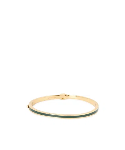 Coach Two-tone Logo Bracelet In Gold