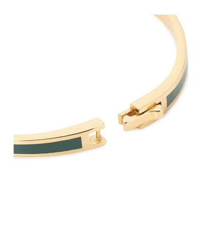 Coach Two-tone Logo Bracelet In Gold