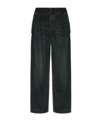 Isabel Marant Timeo Elasticated Trousers In Green