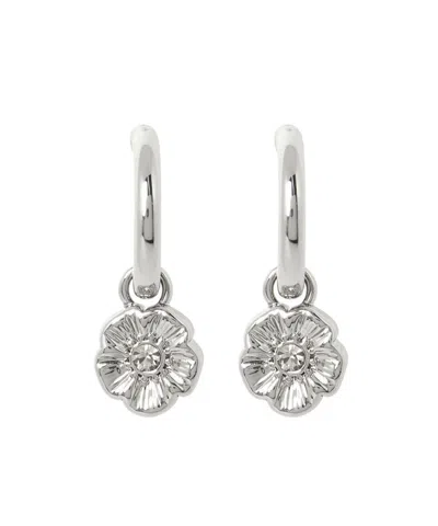 Coach Pendant Earrings In Metallic