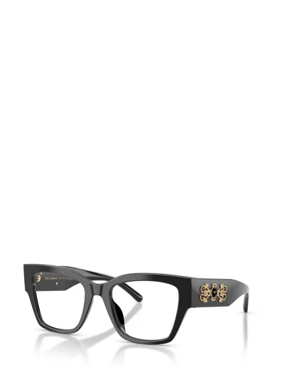 Dolce & Gabbana Full-frame Plain Mirror In Black