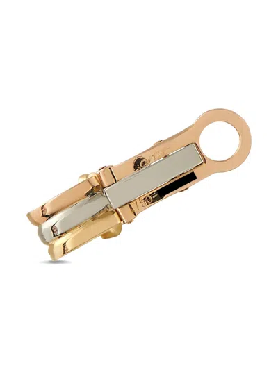 Pre-owned Cartier 18k Gold Trinity Earrings